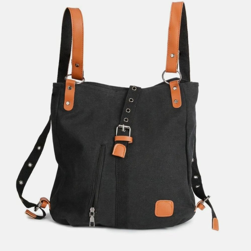 FULARUISHI JAPANESE CANVAS KHAKI RUCKSACK-RUGGED CHARM MEETS EVERDAY ADVENTURE